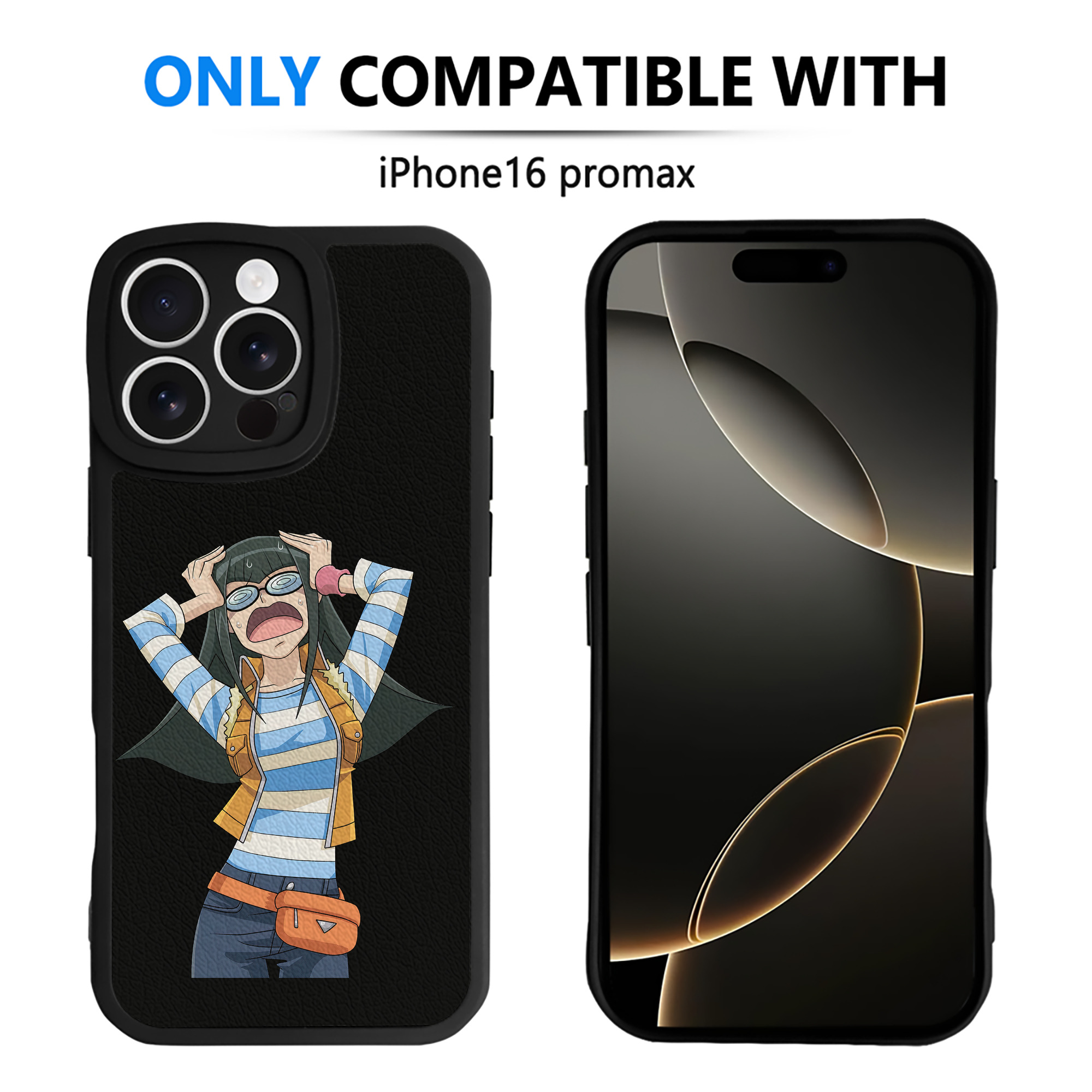 （画像用） 遊☆戯☆王 Yu-Gi-Oh! 【iPhone 16シリーズ対応】シリコンスマホケース（レザー調） 材質：シリコン